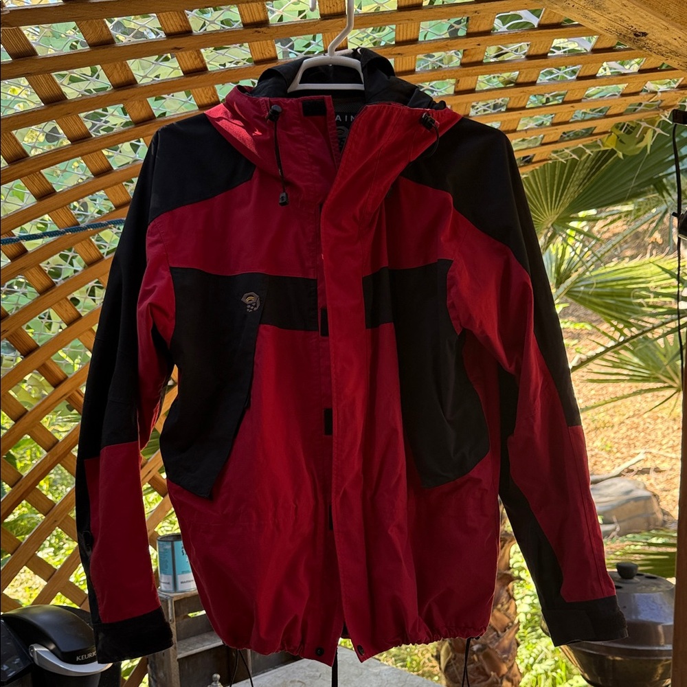 Mountain Hardwear Red and Black Performance Jacket.  large